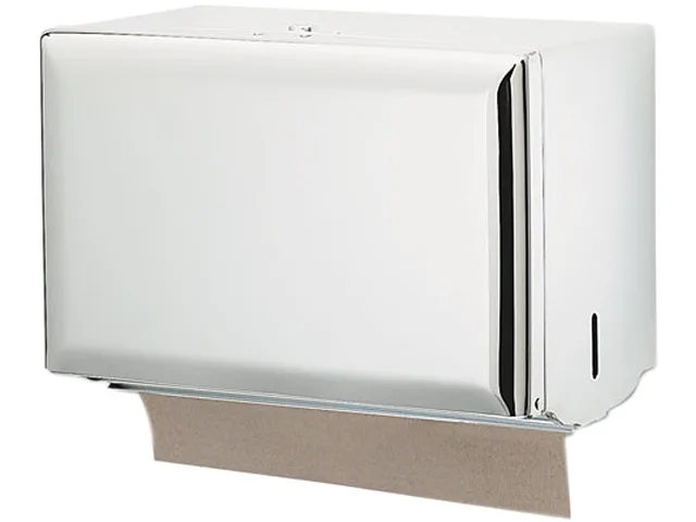 San Jamar San Jamar T1800WH Singlefold Paper Towel Dispenser White — product photo