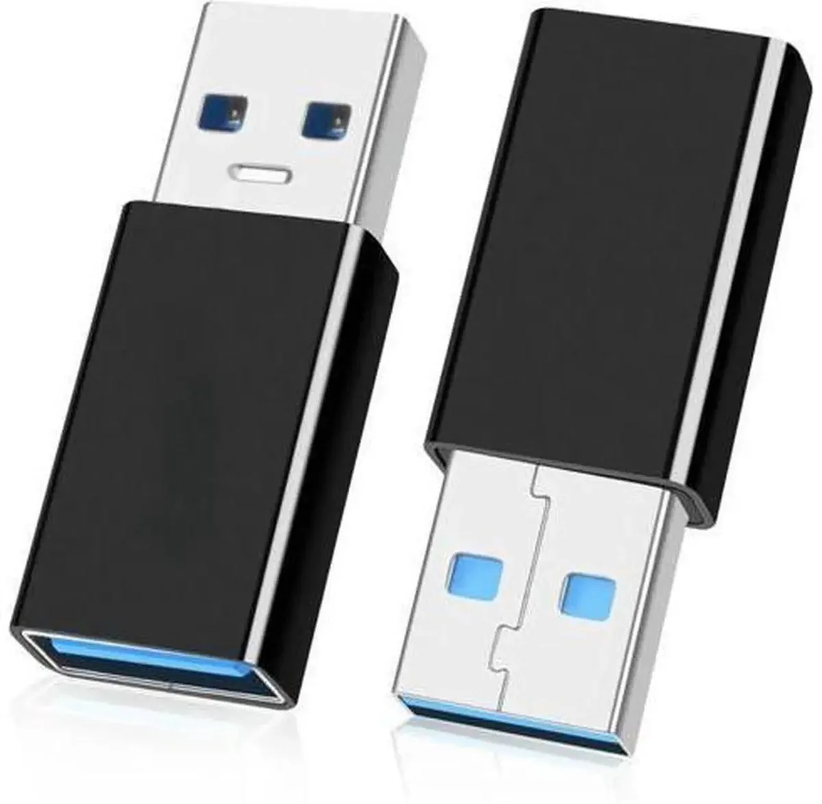SMUGDESK SMUGDESK USB 3.0 OTG Adapter 2 Pack USB A Male to Female Converter — product photo