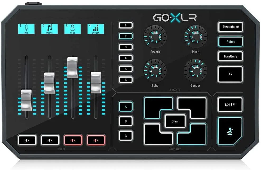 NShi NShi GO XLR Broadcast Production Studio Mixer — product photo