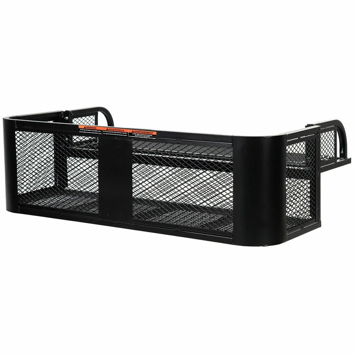 Costway Costway ATV UTV Universal Rear Drop Basket Rack Steel Cargo Hunting 41.0"×26.5"×12.5 — product photo