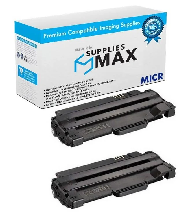 SuppliesMax SuppliesMax MICR Toner Cartridge 2HY1130-MICR 2-Pack 2500 Pages — product photo