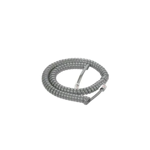 Lumenzi Lumenzi TC-HSCRD-25-CMGRY-1 25 FT 4P4C Medium Gray Handset Cord — product photo