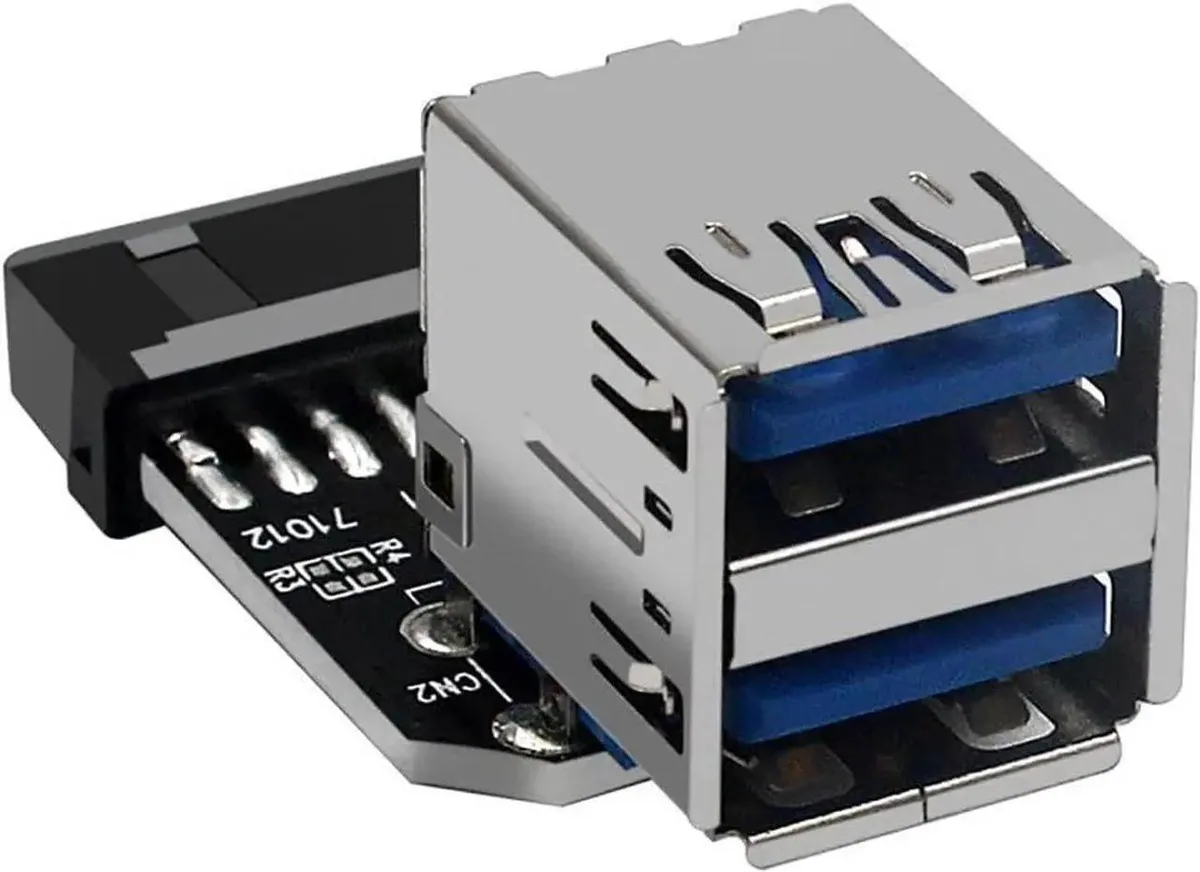 Vszerda Vszerda USB 3.0 19/20Pin to 2× USB A Adapter PH21 — product photo