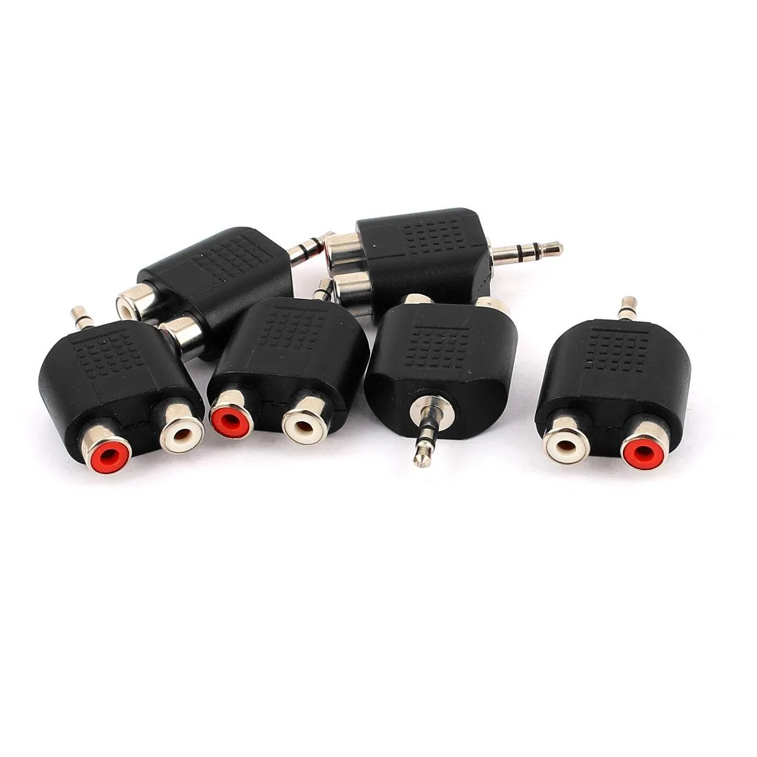 Unique-Bargains Unique-Bargains 3.5mm Male Jack to Dual RCA Female Adapter Connector — product photo