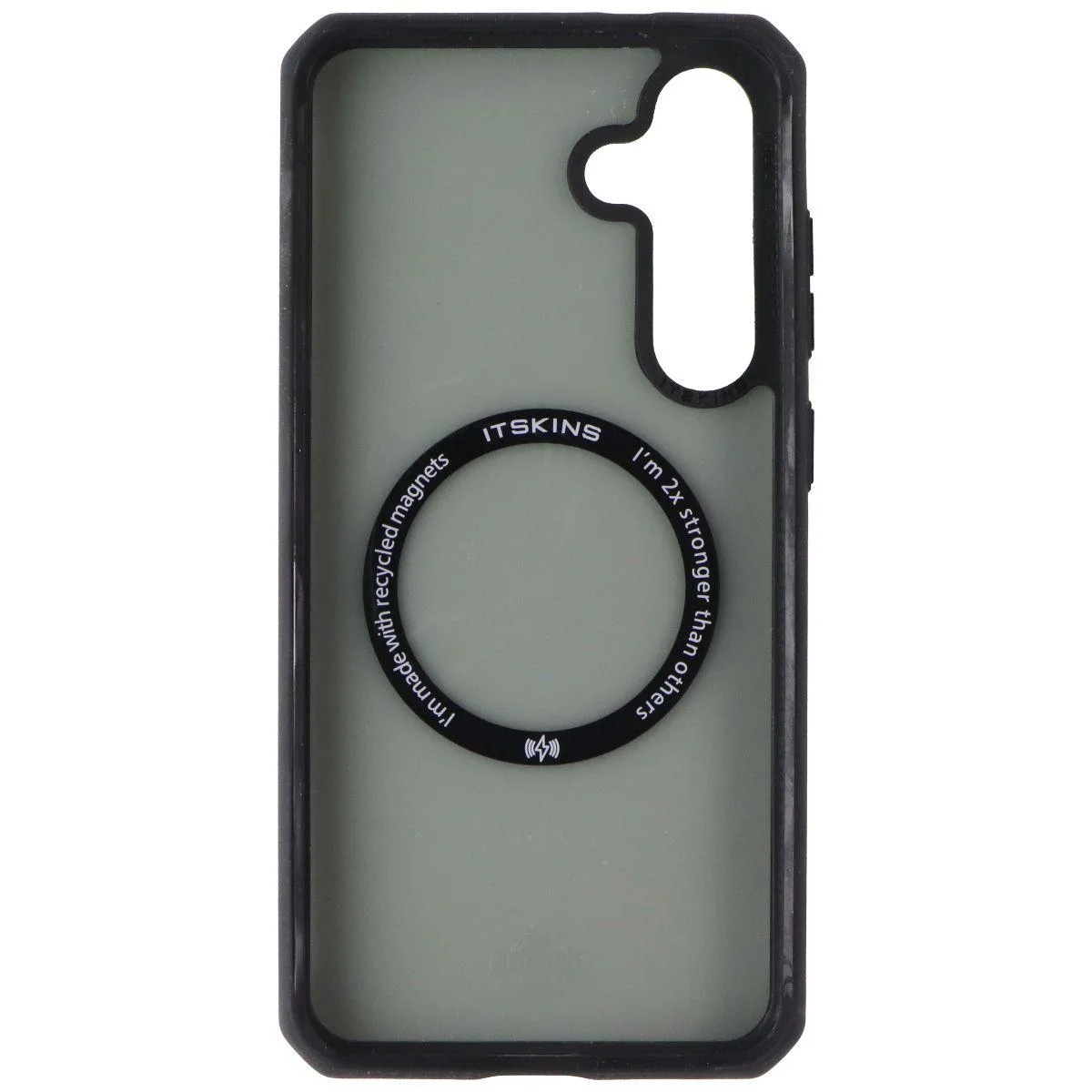 ITSKINS ITSKINS Hybrid_R Frost Magnetic Case Samsung Galaxy S24+ Black — product photo