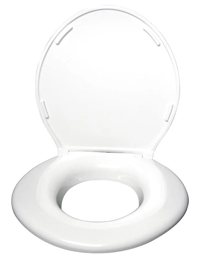 Big John Big John 1W Toilet Seat With Cover ABS White — product photo