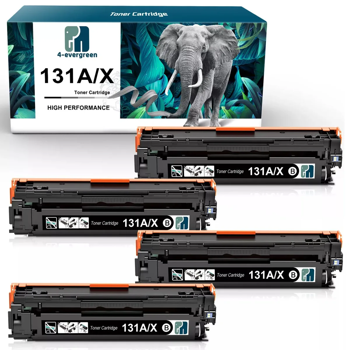 V4ink V4ink CF210X 131X Black Toner Cartridge 4 Pack — product photo