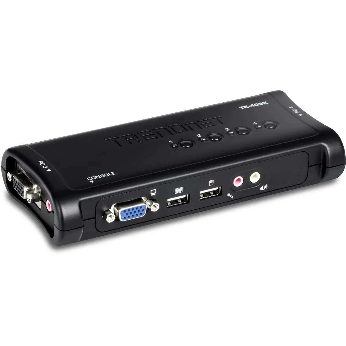 TRENDnet TRENDnet TK-409K 4-Port USB KVM Switch Kit with Audio — product photo