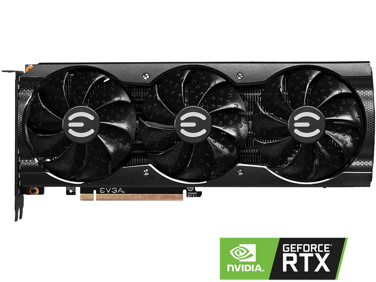 EVGA EVGA GeForce RTX 3060 Ti FTW 08G-P5-3667-KR graphics card — product photo