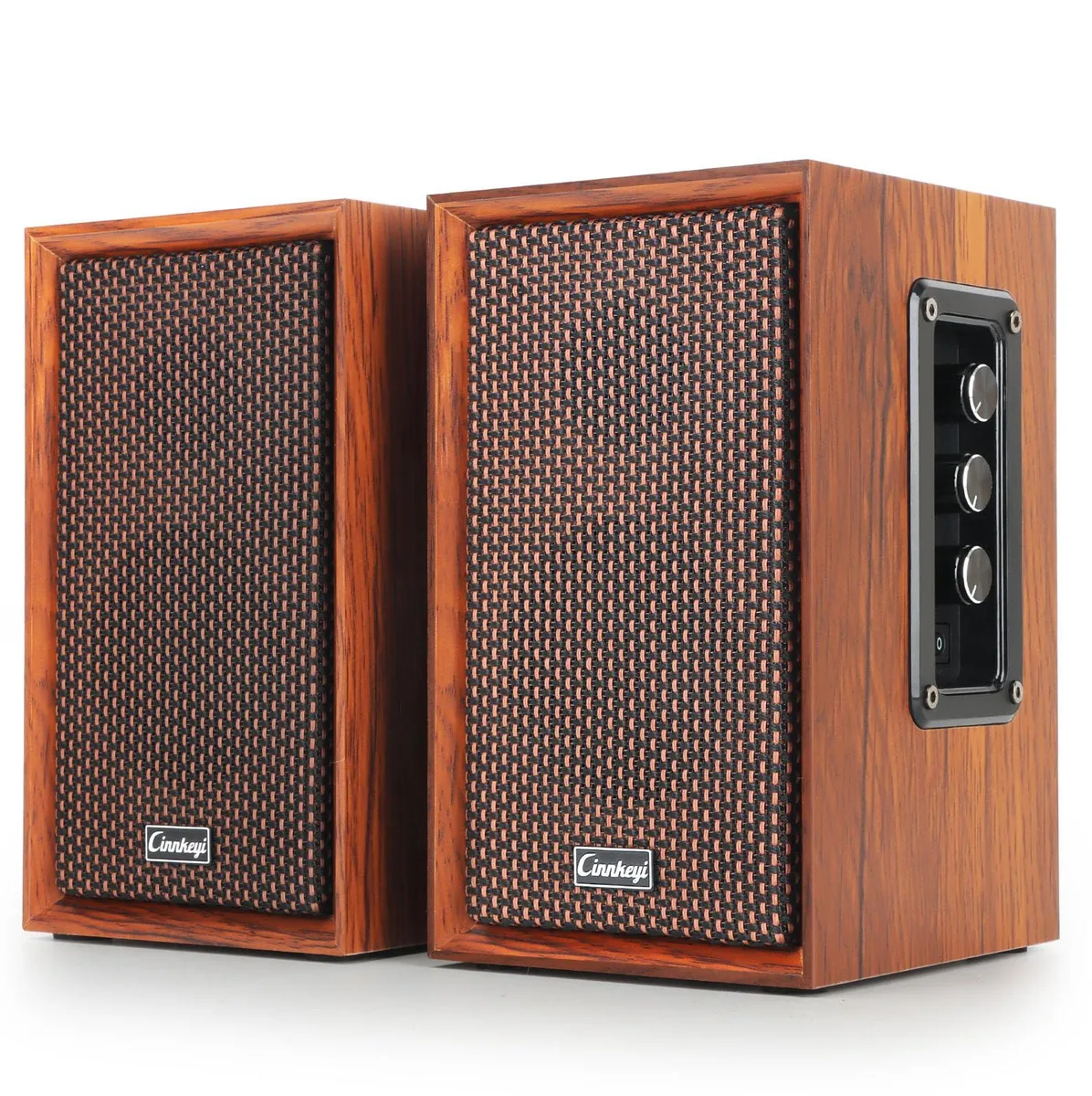  cinnkeyi C5201 40W 2.0 Bookshelf Speakers Active Hi-Fi DSP — product photo