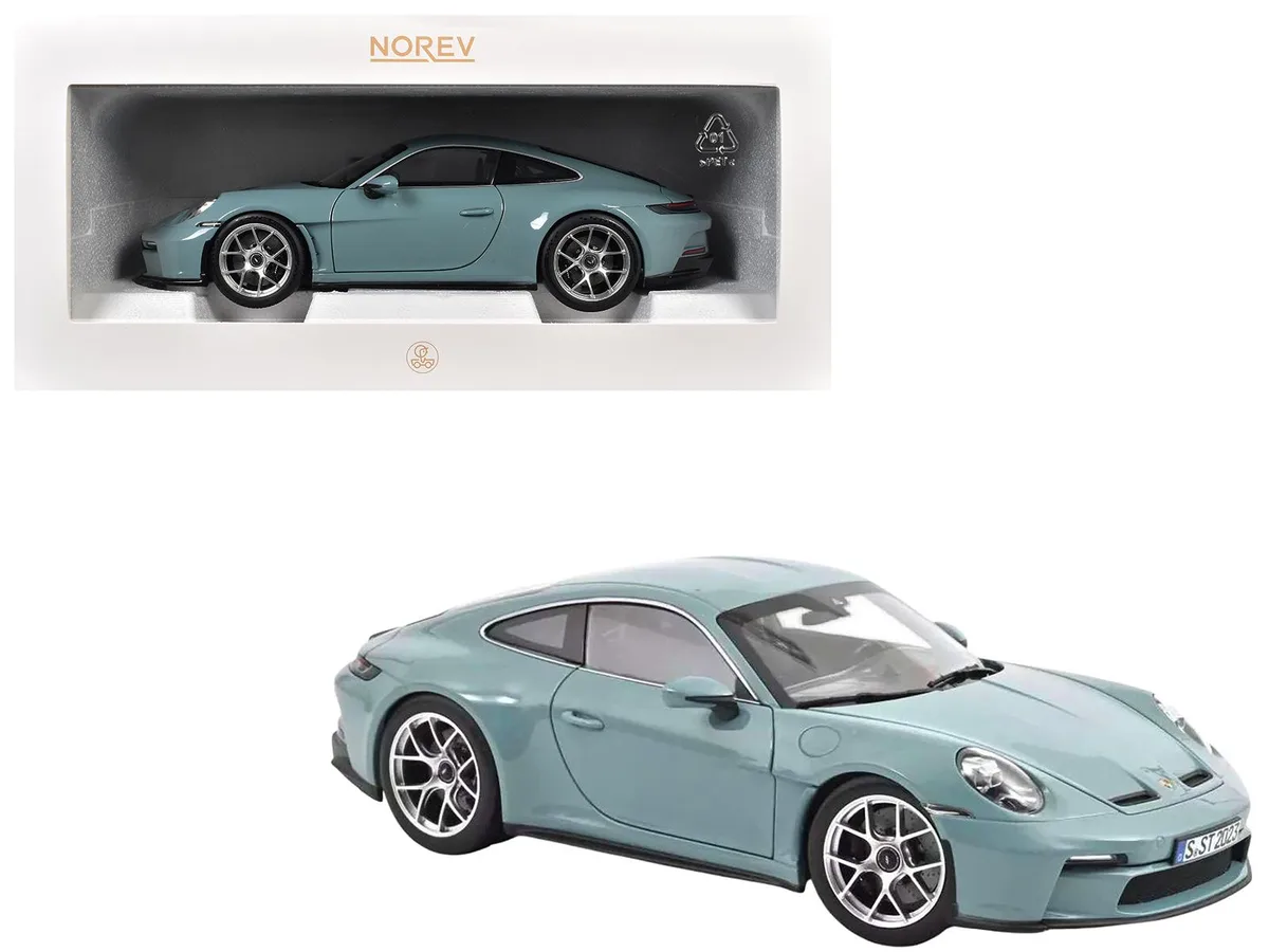 Norev Norev 2023 Porsche 911 S/T Meissen Blue 1/18 hobby collectible — product photo