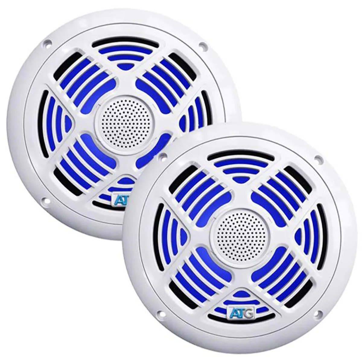ATG ATG ATG65MRGB-W 6.5" 2-Way Marine Speaker Pair White — product photo