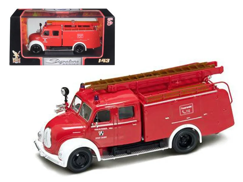 ROAD SIGNATURE ROAD SIGNATURE 1961 Magirus Deutz Mercur TLF-16 1/43 Fire Engine — product photo
