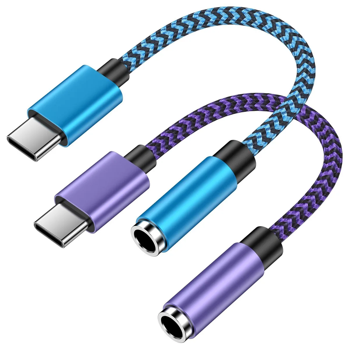  Uenlio TP216 USB-C to 3.5 mm adapter, 2-pack — product photo