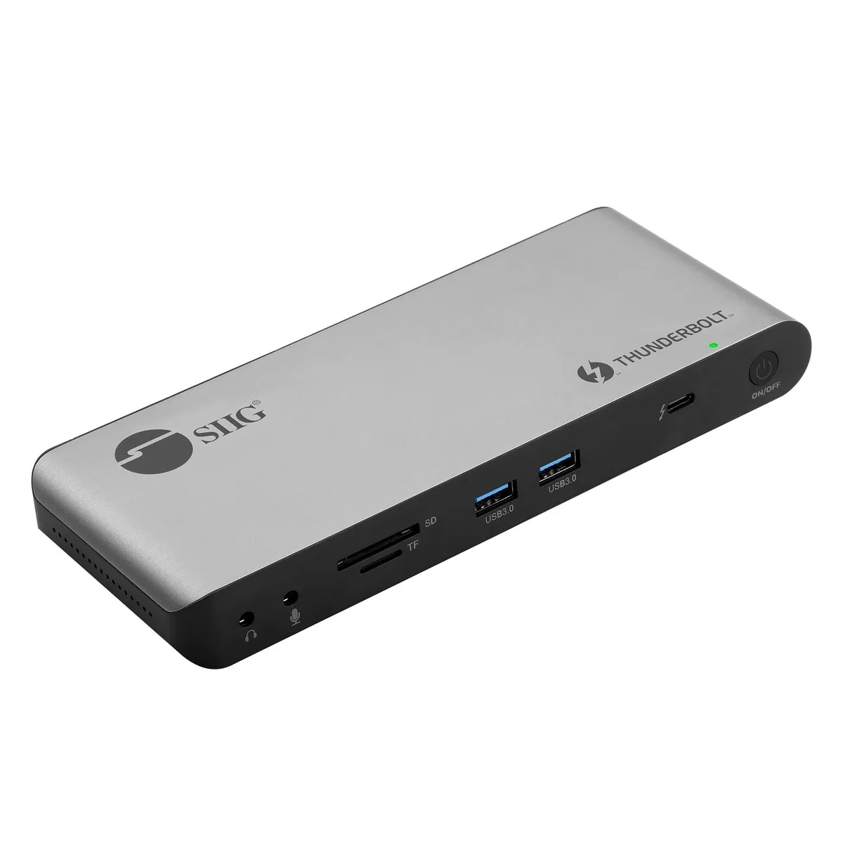 SIIG, Inc SIIG, Inc Thunderbolt 4 Docking Station JU-DK0U11-S1 2 in 1 accessory — product photo