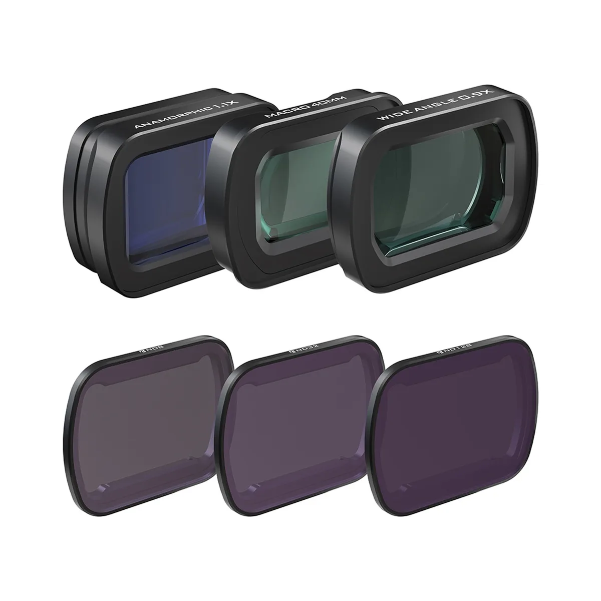 FREEWELL FREEWELL Macro Wide Angle Anamorphic Lens Kit ND Filters DJI Osmo Pocket 3 — product photo