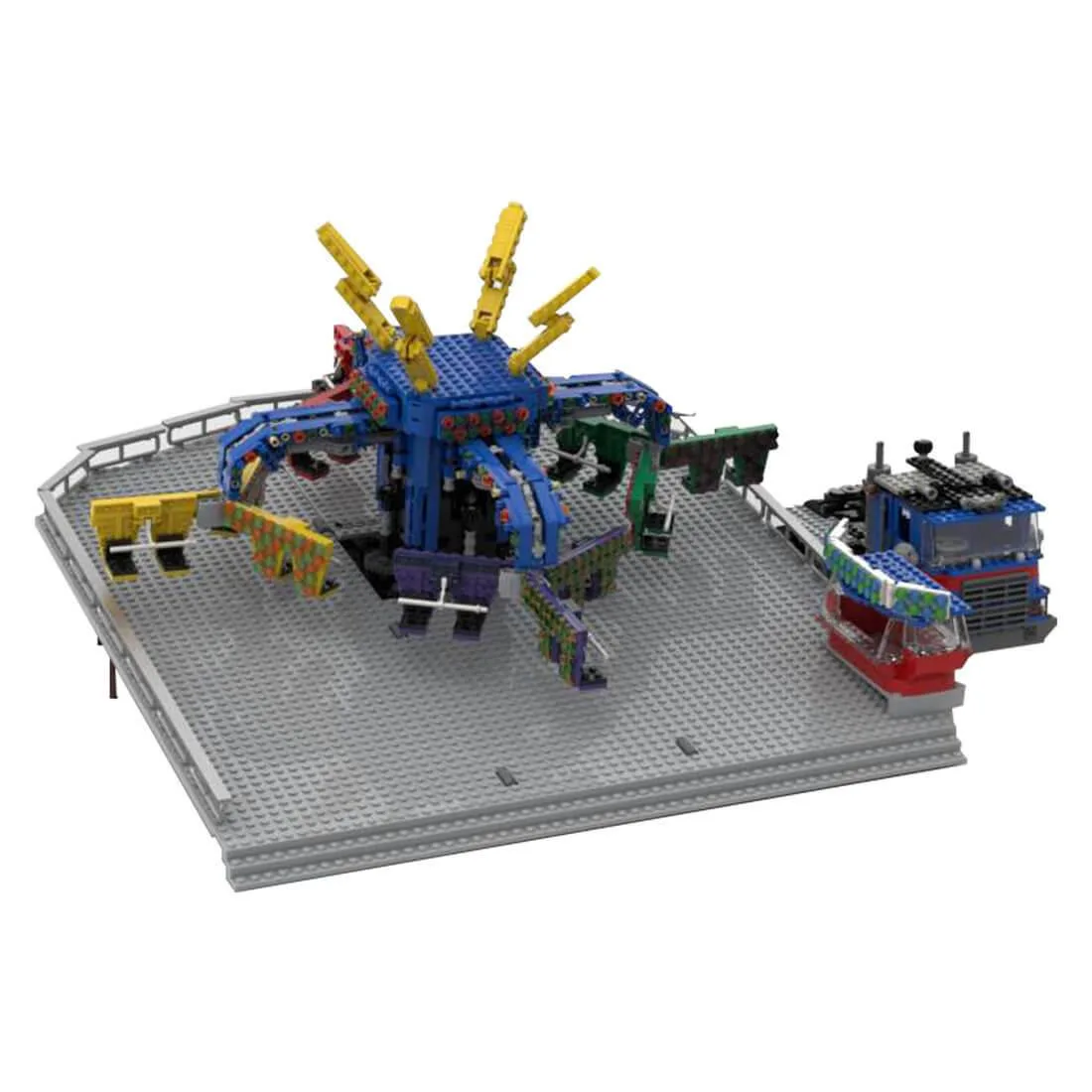 ZITIANYOUBUILD ZITIANYOUBUILD MOC-132481 Extreme Orbiter Fairground 2406 PCS — product photo