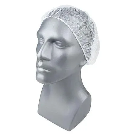 Condor Condor 23KX30 Hairnet Polyester 18 in White S 1000 PK — product photo
