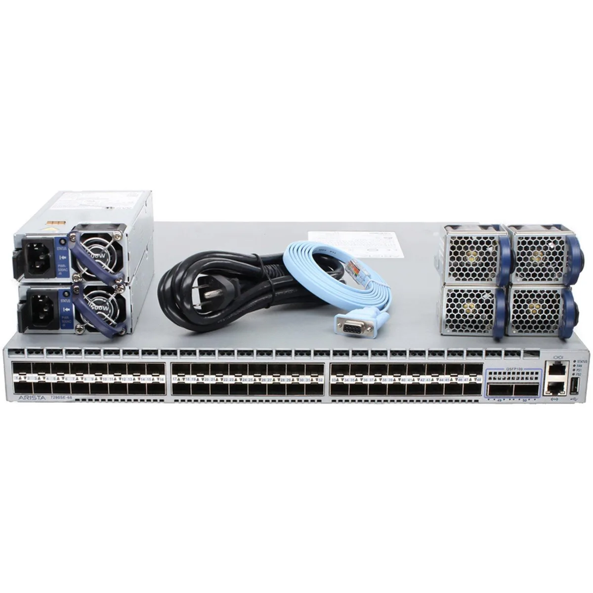 Arista Networks, Inc. Arista Networks DCS-7280SE-68-R network switch 48x 10GbE SFP+ 2x 100GbE QSFP100 — product photo