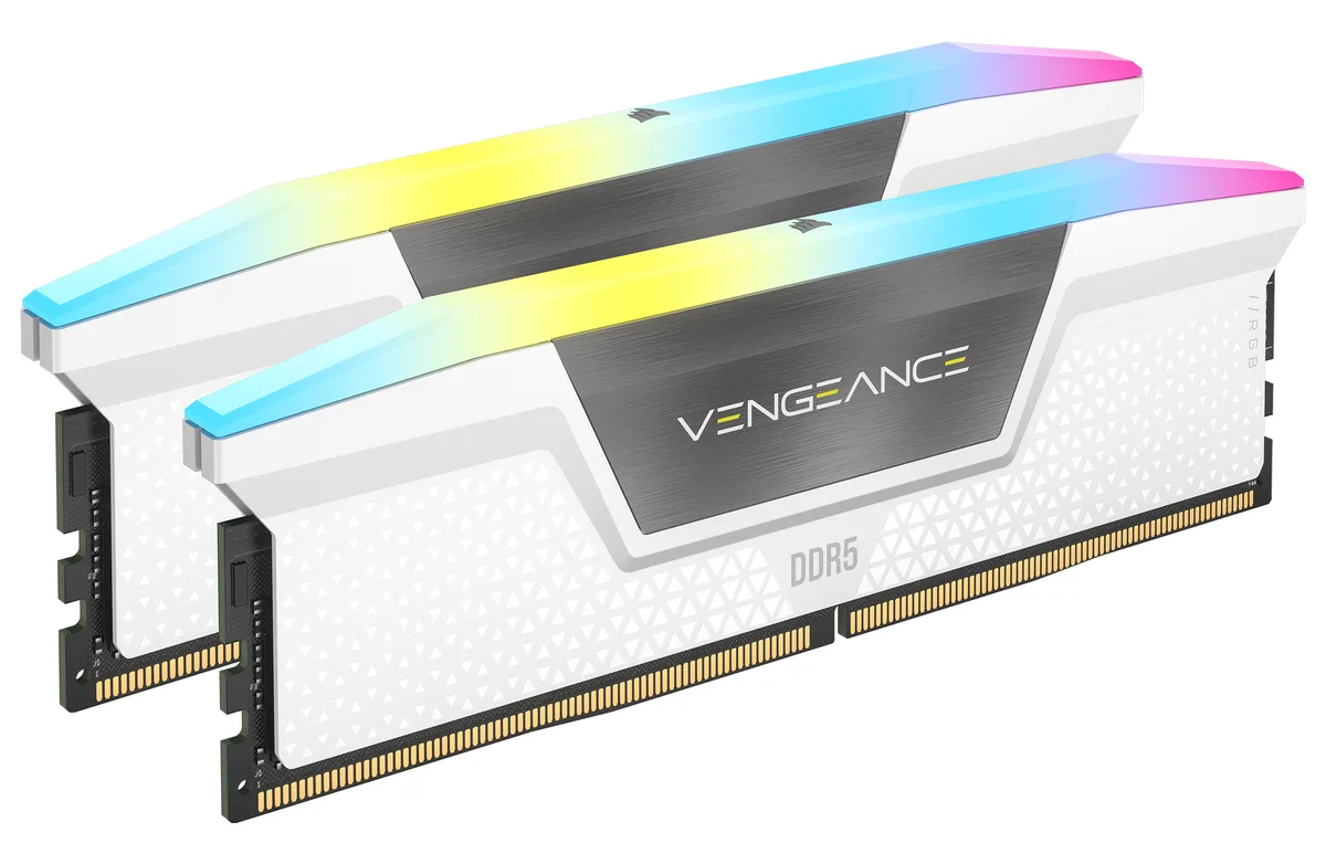 Corsair Corsair CMH32GX5M2B6000C30W 32GB (2x16GB) DDR5 6000 CL30 desktop RAM — product photo