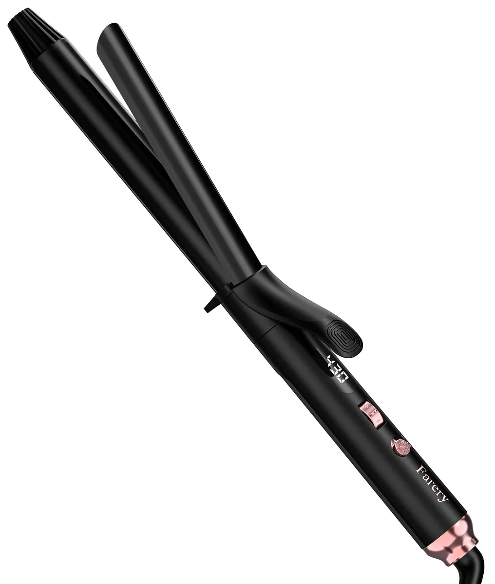  FARERY Curling Forever 1 Inch Curling Iron Black — product photo
