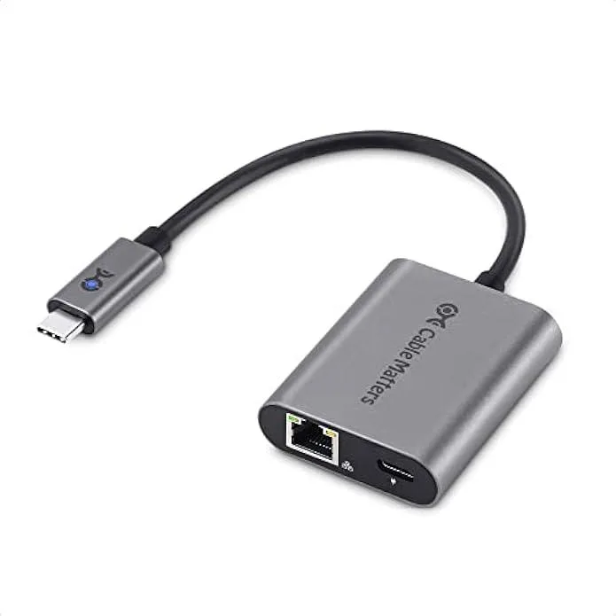 TAURKENAM TAURKENAM Thunderbolt 2.5G Ethernet Adapter 100W PD — product photo
