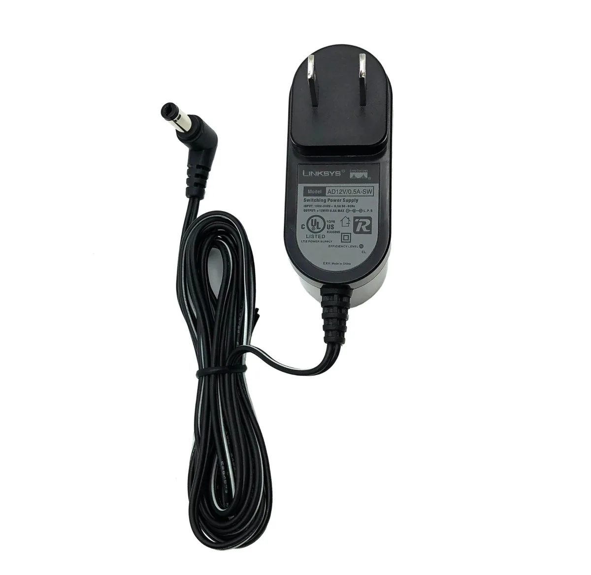 Linksys Linksys AD12V/0.5A-SW power adapter 12V 0.5A 5.0x2.1mm — product photo
