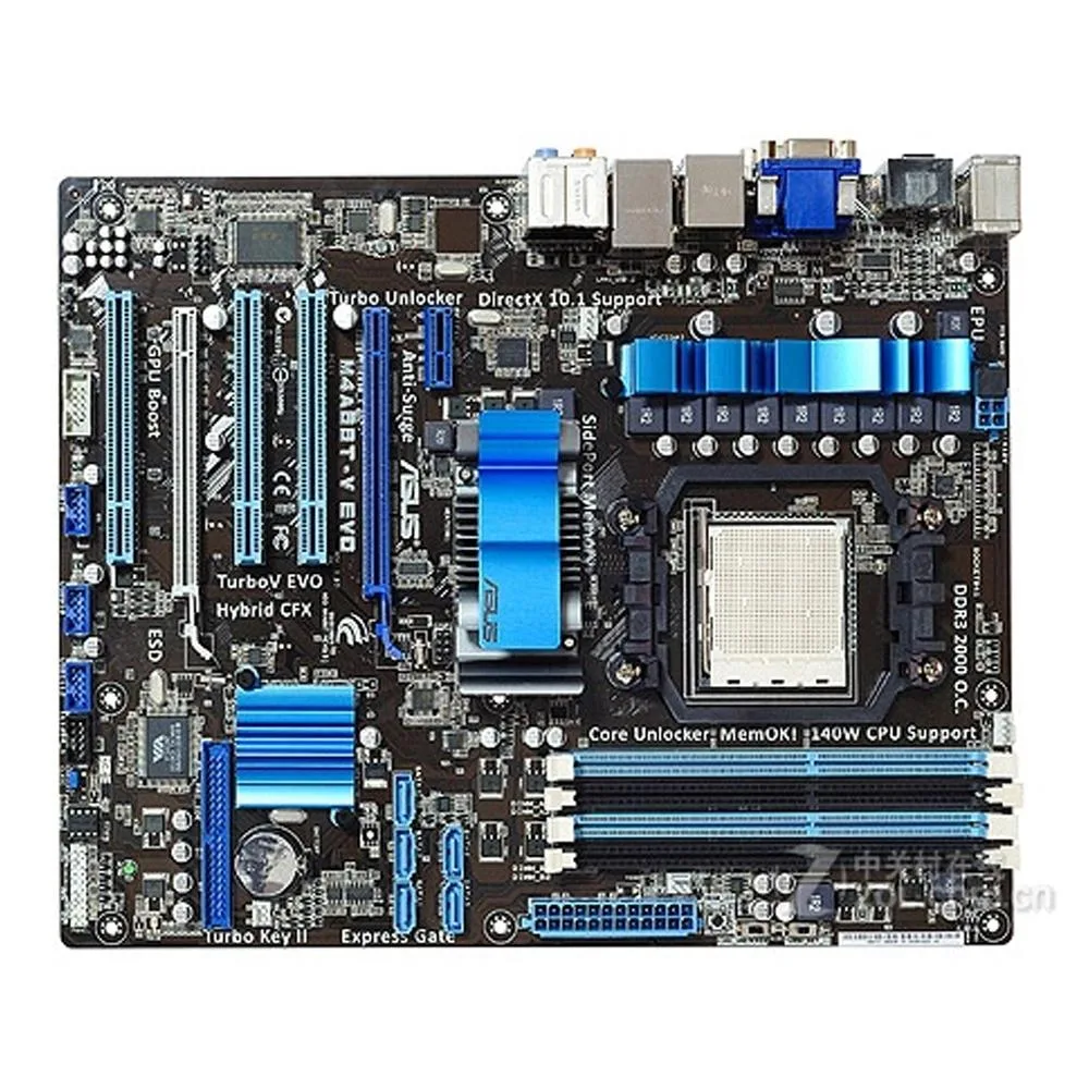 ASUS ASUS M4A88T-V EVO AMD 880G DDR3 16GB ATX AMD motherboard — product photo