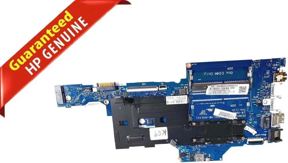 HP HP 14-CF 14-DF Intel N4000 64GB eMMC Motherboard L26967-601 laptop replacement part — product photo