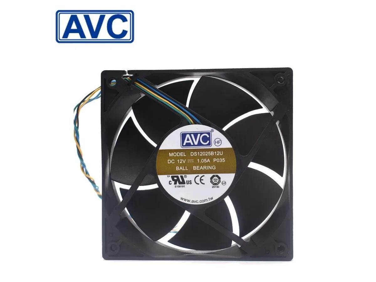 Fans Fans DS12025B12U 12025 12V 1.05A fPWM case fan — product photo