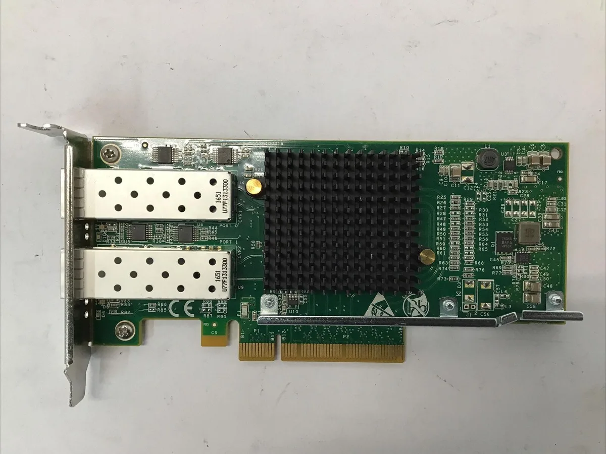 Silicom Silicom PE210G2SPI9A-XR 10Gbps dual-port SFP+ network card low-profile — product photo