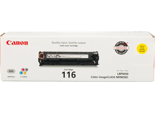 Canon Canon 116 Yellow Toner Cartridge 1977B001 (2300 pages) — product photo