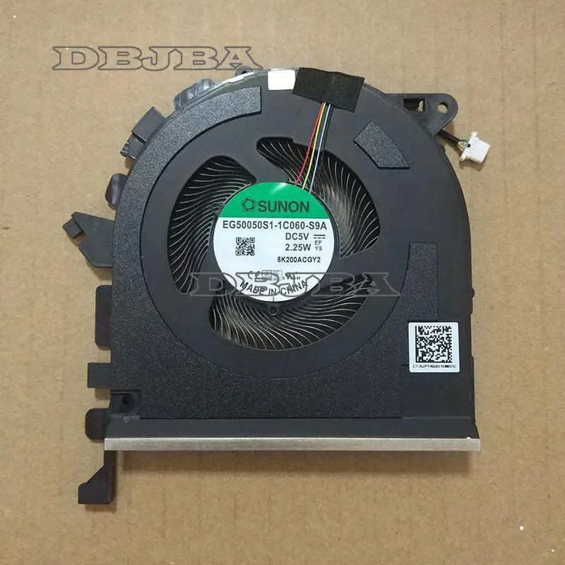 DBTLAP DBTLAP CPU Cooler Fan HP ZBook Studio G7 2020 EG50050S1-1C060-S9A 2.25W 4PIN — product photo