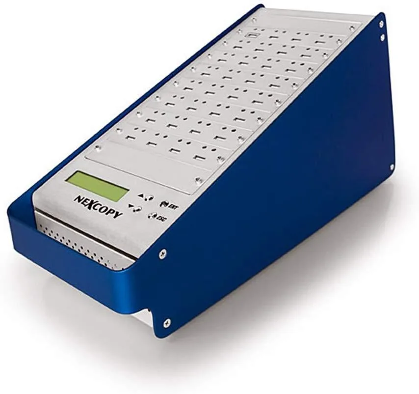 NEXCOPY NEXCOPY USB131SA 31-target USB duplicator blue — product photo