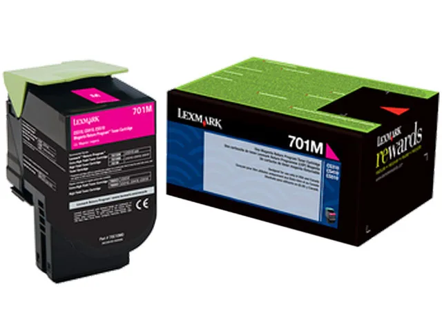 Lexmark Lexmark 70C10M0 toner cartridge (genuine brands) magenta 1000 pages — product photo