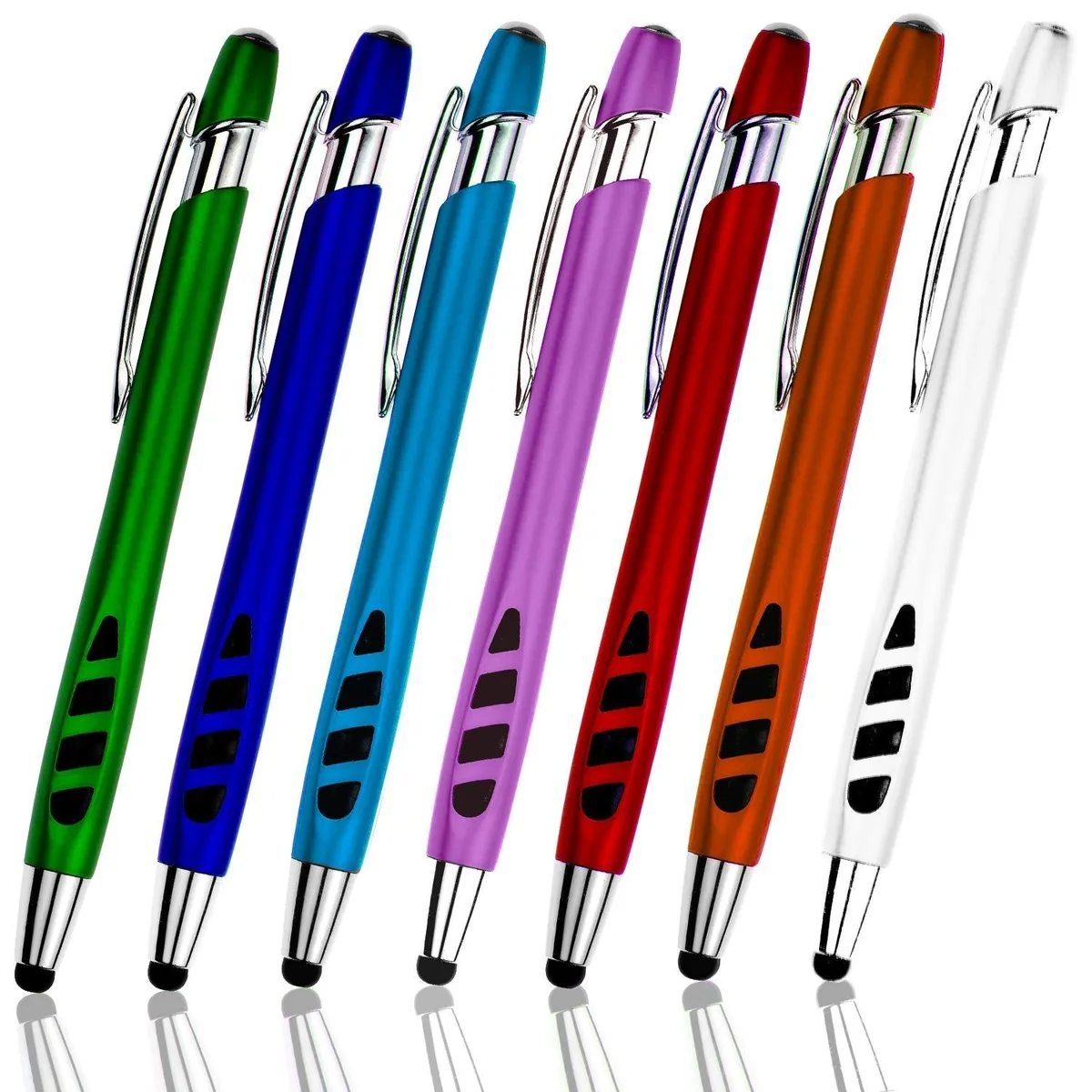  SyPen 2-in-1 Stylus &amp; Ballpoint Pen 7 Pack SY-770-7 Assorted — product photo