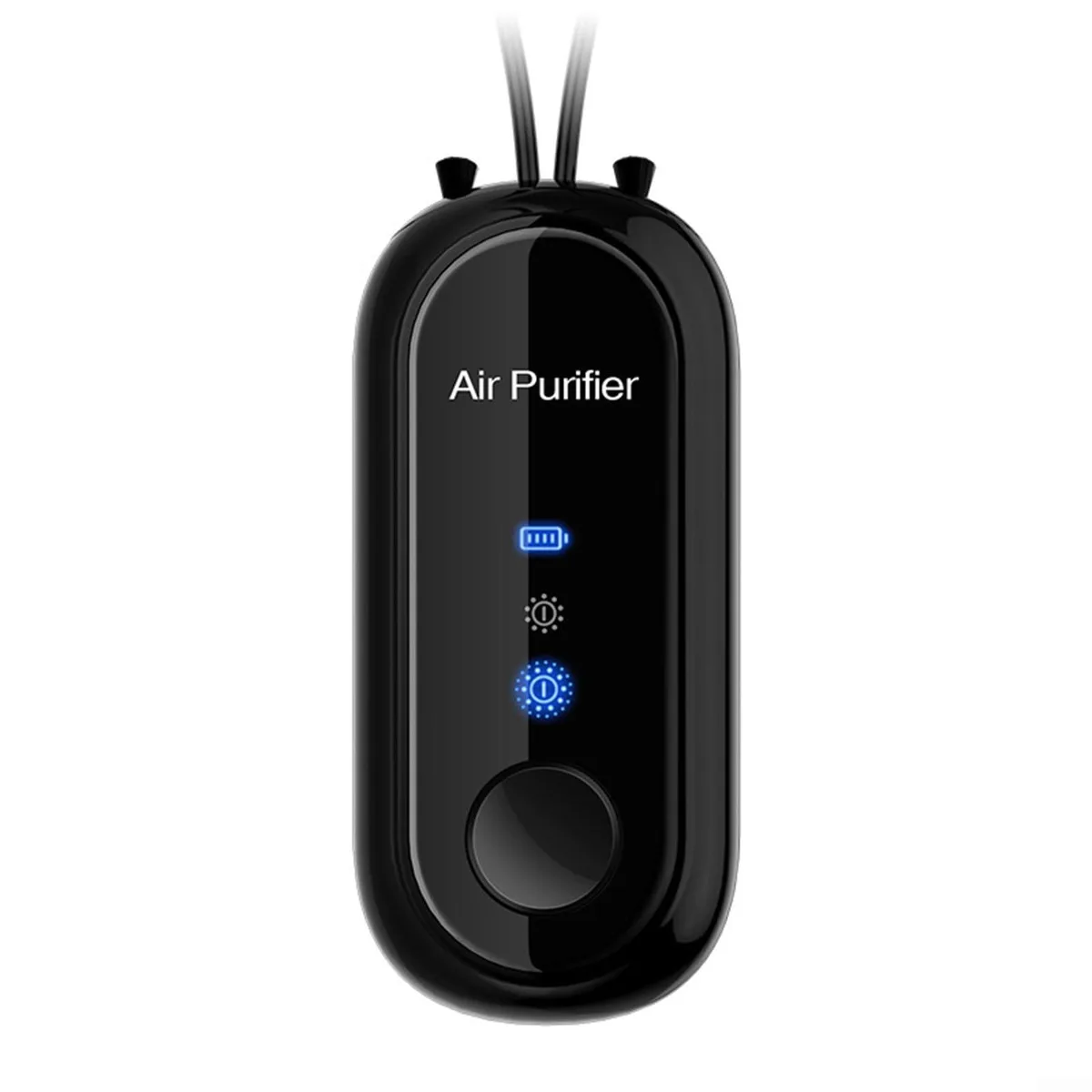  TreasureCave JHS3Q8802ZLPX617X2547CLR1PN7 air treatment wearable negative ion 700mAh 15h black — product photo