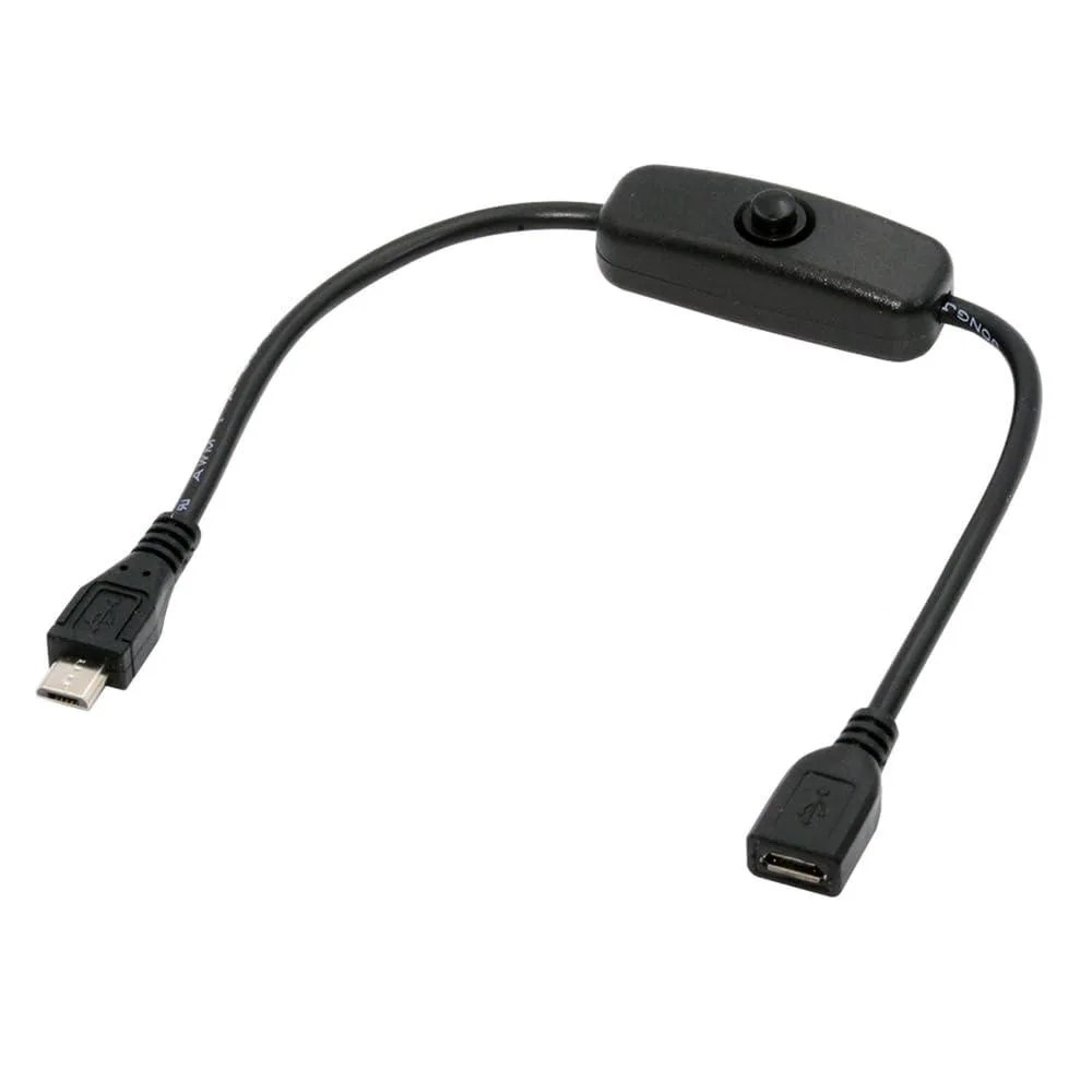 Fervit Fervit USB 2.0 cable A male to female with power switch — product photo