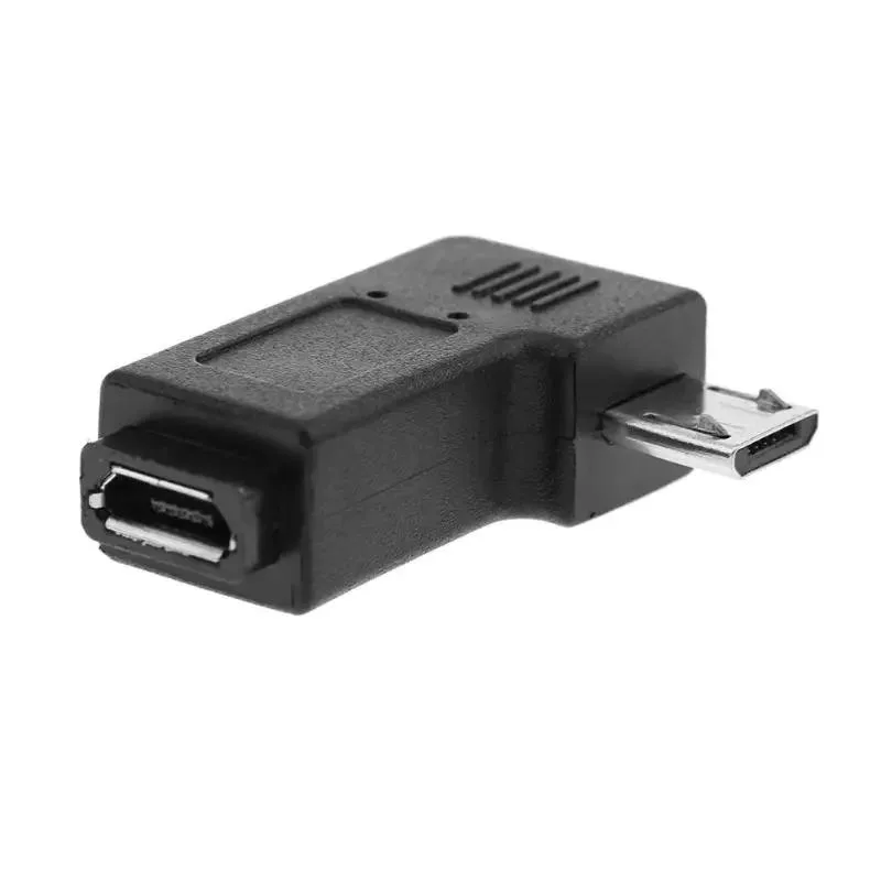 Defendwe Defendwe 90 Degree Right Angle Micro USB Male to Female Adapter — product photo