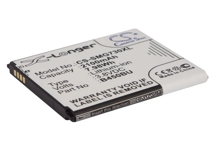 Cameron &amp; Co Cameron &amp; Co DS-CS-SMG730XL cell phone battery 3.8V 2100mAh — product photo