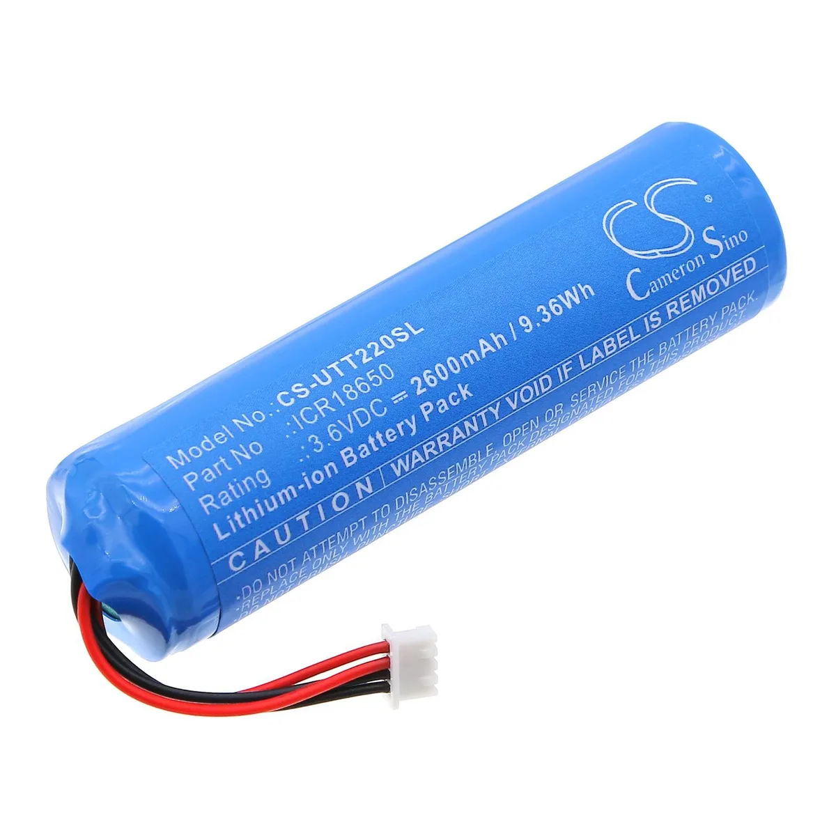 FYIOGXG ICR18650 2600mAh 3.6V Battery for UNI-T UTi220B UTi22A — product photo