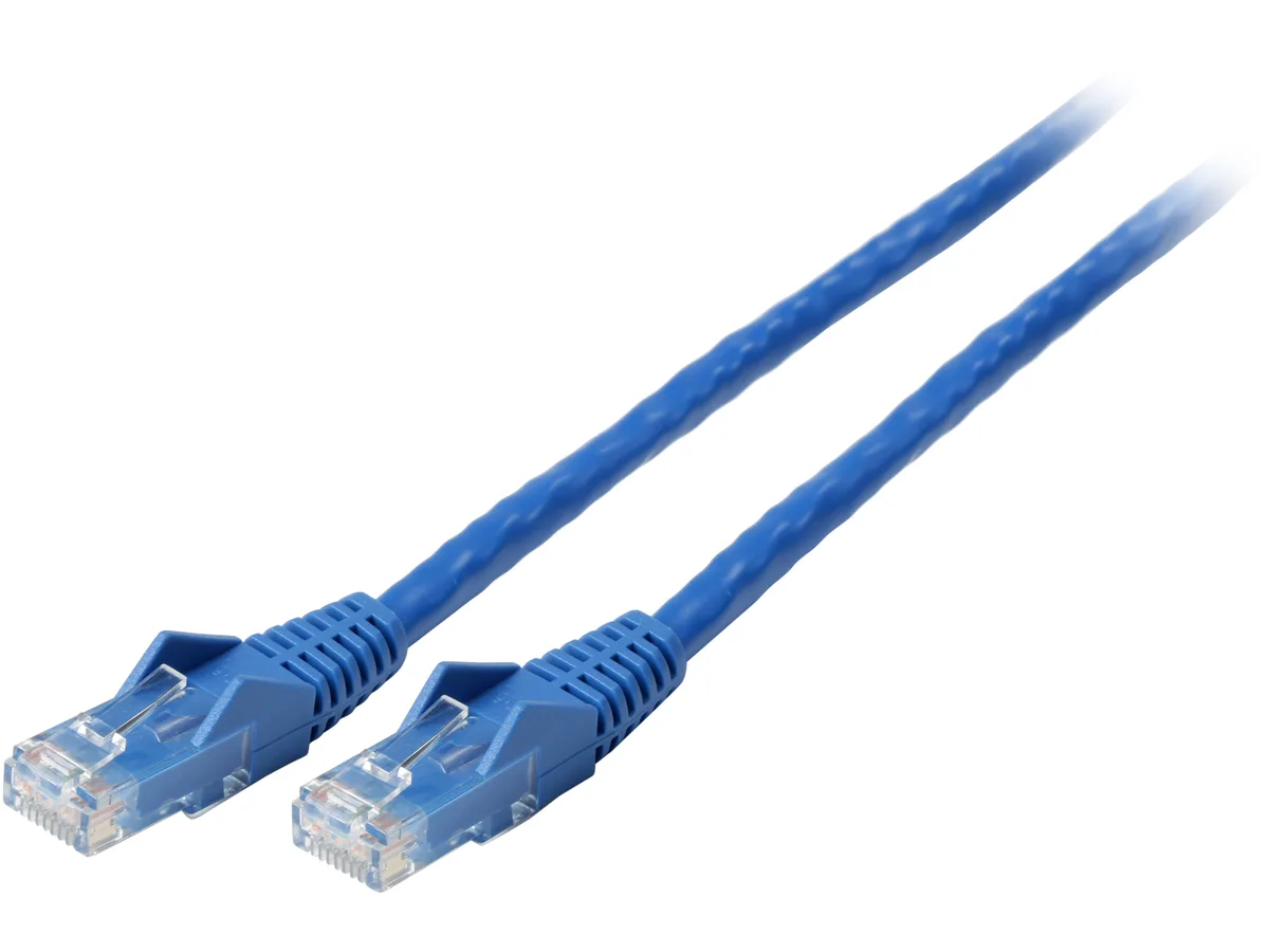 Tripp Lite Tripp Lite N201-007-BL50BP Cat6 network ethernet cable 7 ft blue — product photo