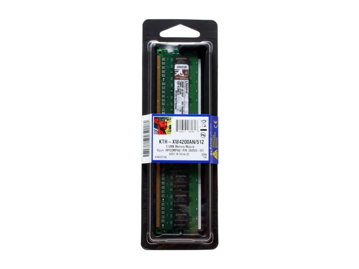 Kingston Technology Corp. Kingston Technology Corp. KTH-XW4200AN/512 512MB DDR2 533 memory upgrade — product photo