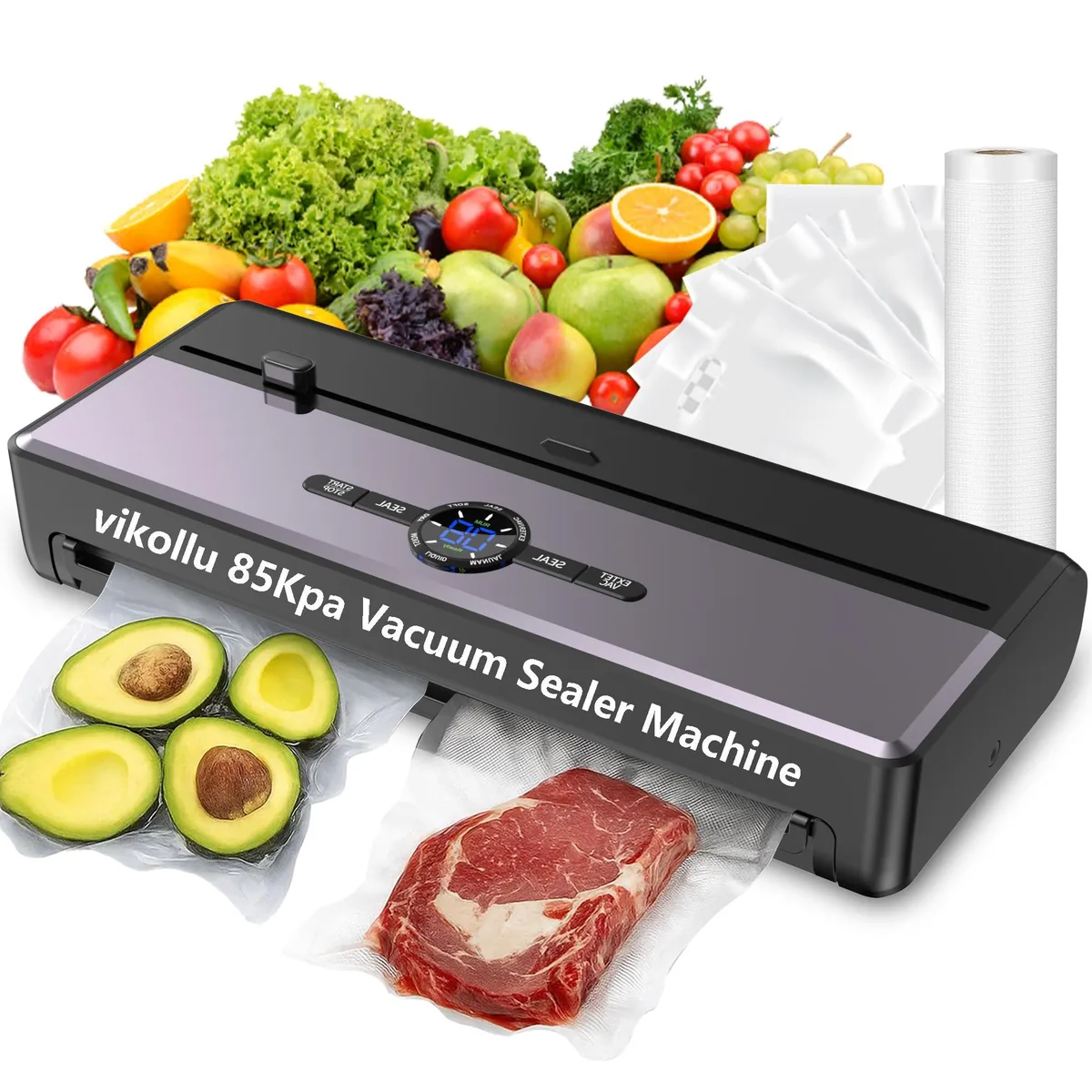  vikollu AP21 vacuum sealer 85kPa 135W 220V 1.23kg — product photo