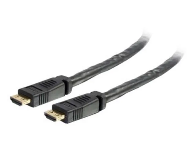 Cables To Go Cables To Go 42532 HDMI cable 50 ft CL2P plenum rated gripping connectors — product photo