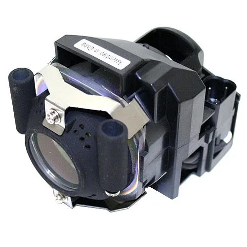A new DLP projector replacement lamp module in its housing