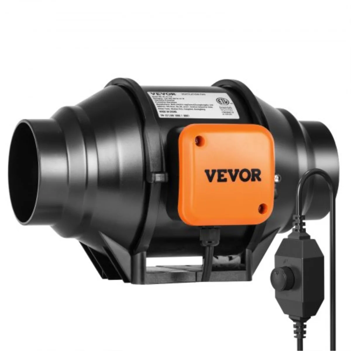 VEVOR VEVOR VV-GDFJ-AC4 4-Inch 200 CFM Inline Duct Blower — product photo
