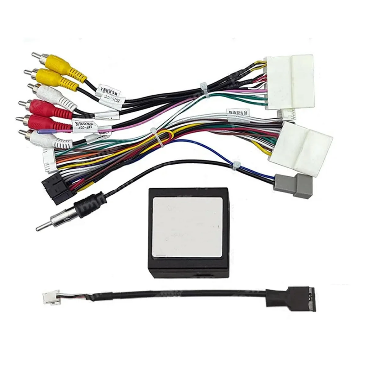 Barrow Mods Barrow Mods 2 in 1 Accessory 16pin Car Radio Power Harness Mazda Axela CX-4 CX-5 Mazda 6 Atenza 32P+20P — product photo