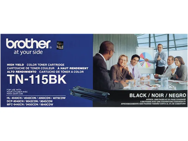 Brother Brother TN115BK High Yield Toner Cartridge Black 5000 Pages — product photo