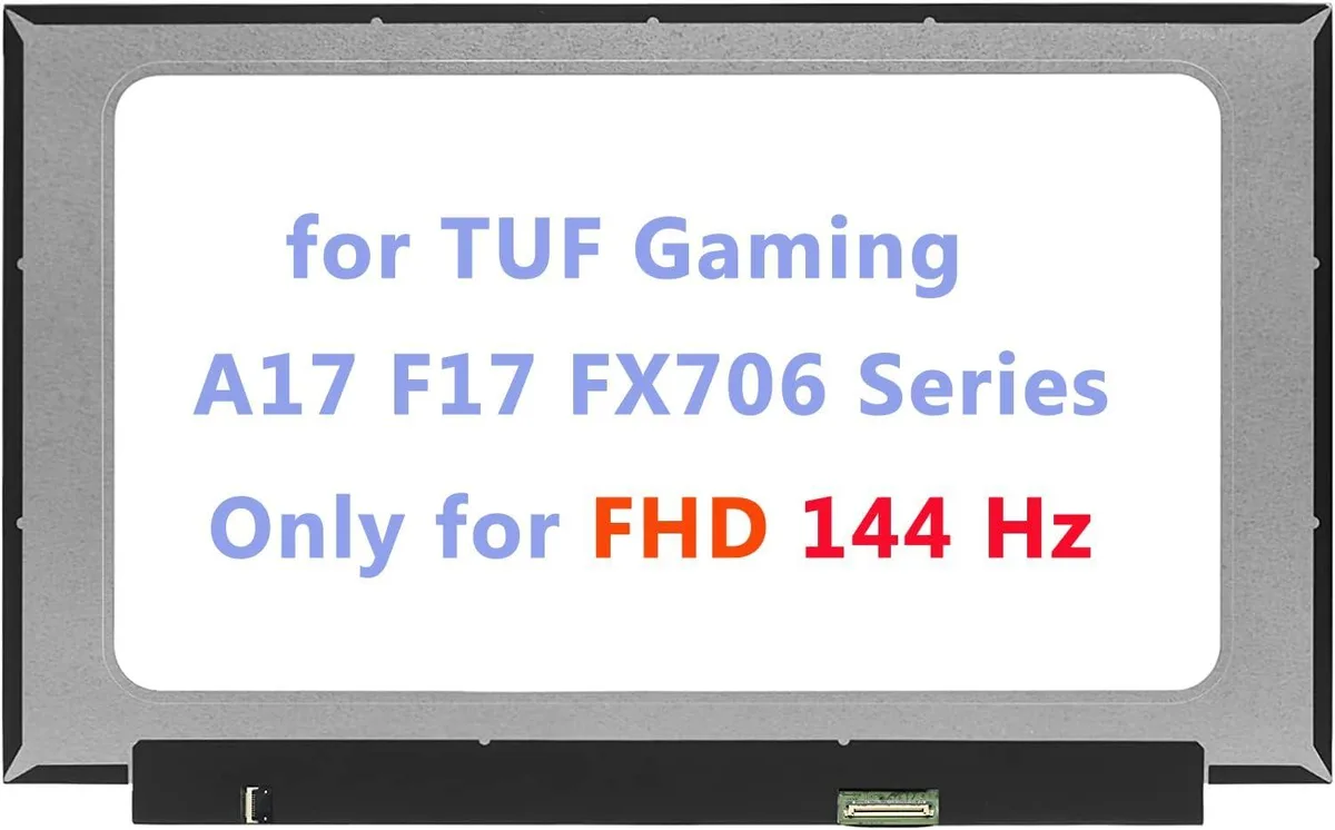 NUOLAISUN NUOLAISUN B173HAN04.7 17.3" laptop screen FHD 144Hz 40pins — product photo
